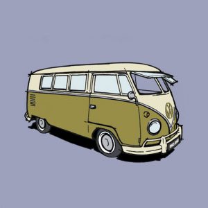 VW split screen campervan